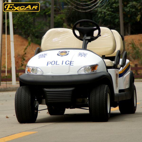 Convenient 4 Wheel Electric Security Vehicles Without Roof , 1 Year Warranty