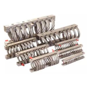 Aluminum Stainless steel Wire Rope Vibration Isolator Noise Control