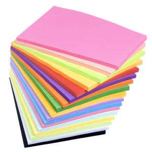 Quality OEM Recycled Color Copy Paper Sheet , A3 A4 Size Printable Colored Paper for sale