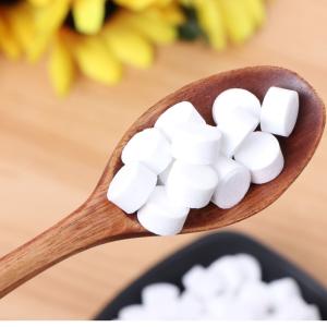 Quality 3cm X 3cm Disinfection Effervescent Tablets Shelf Life 2 Years White for sale