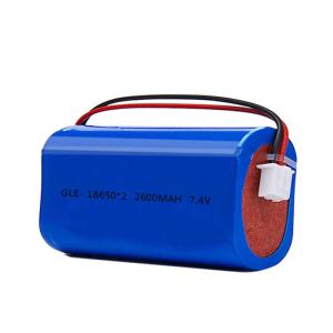 ROSH 19.24Wh 2600mAh 7.4 V 18650 Battery Pack