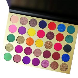 Vegan High Pigment Private Label Cruelty Free Eyeshadow Palette