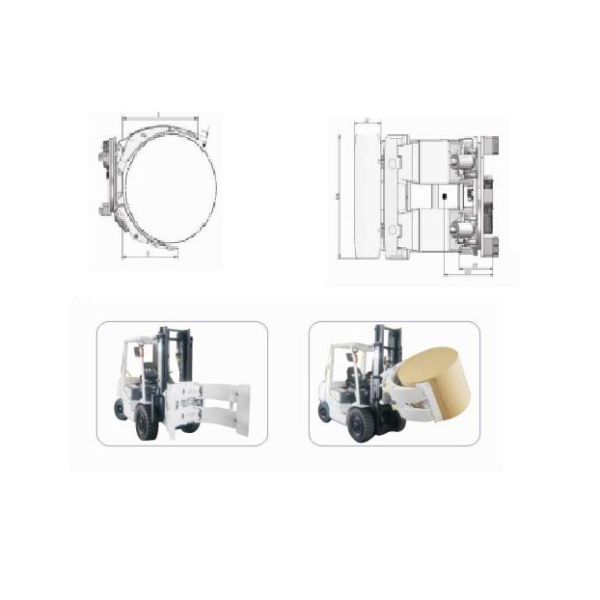 2Ton Paper Roll Clamp For Forklift