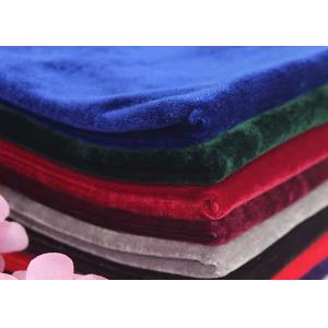 Polyester Spandex Knit Crushed Ks Velvet Fabric For Skirt Garment