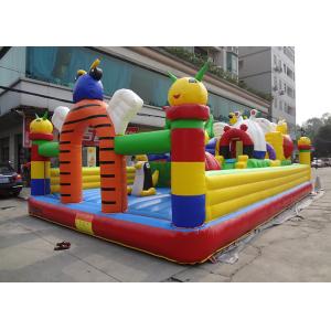 Quality Customized Cartoon Inflatable Bouncy Castle Waterproof / Fire - Resistant for sale