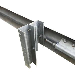 Q235 SJ235R Customized Galvanized Traffic Barrier Steel Highway Guardrail