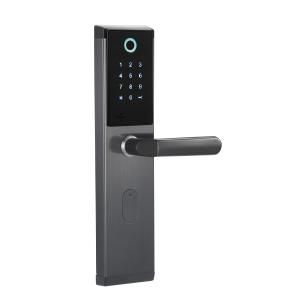 Office Stainless Steel 60mm Backset Fingerprint Door Lock
