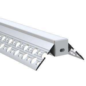 Recessed Extrusion Drywall Aluminium Profiles For Wardrobe Office