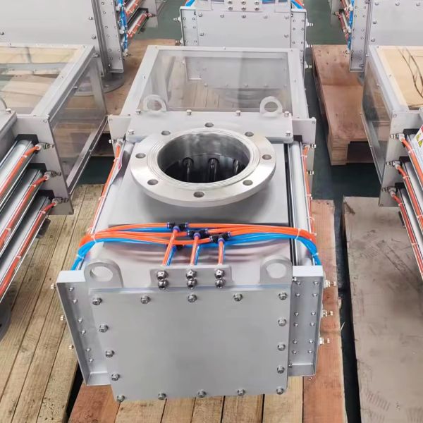 Customized stainless steel grid magnetic separator with seal 12,000 Gauss powder pneumatic magnetic separator equipped with powerful magnetic rods for