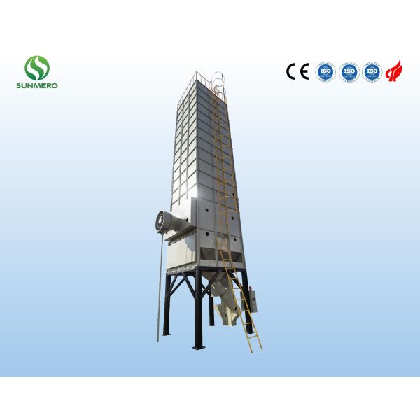 Buy Vertical Multipurpose Industrial Grain Dryer Mechanical Of 15 Tons at wholesale prices
