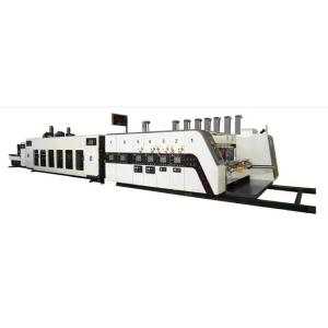 Flexo Printer Slot Die Cut Carton Box Manufacturing Machine Computerized