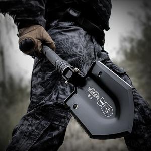 Rustproof Stainless Steel Military Radiation Multifunction Shovel Nut Knife 3mm