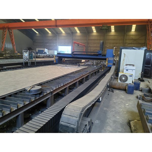 Laser-Flame Composite Cutting Machine for 50-200mm Carbon Steel