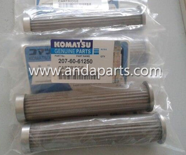 Good Quality Komatsu HD460 Strainer hydraulic pump filter element excavator spare parts 207-60-61250 For Buyer