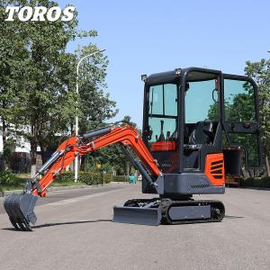 CE Certified Small Tracked Excavator 1200kg Mini Excavation Equipment