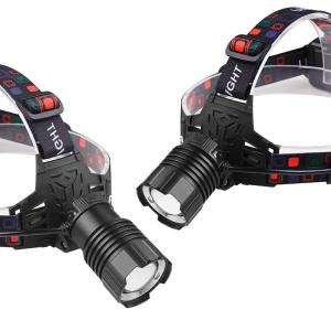 FT6120 Rechargeable LED Headlamp 1200 Lumens IPX4 Waterproof for Outdoor