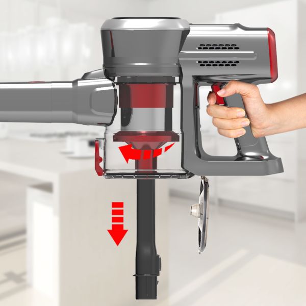 Automatic Wireless Vacuum Cleaner Handheld ABS Material