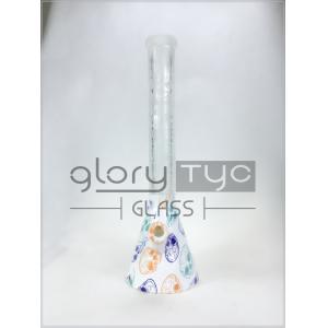 14 Inches Shisha Water Pipe Transparent Glass Smoking Accessories