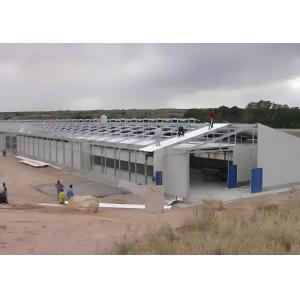 Automatic Poultry Broiler House Steel Structure with Q235/Q355 H Section Steel