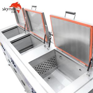 99L 1500W Three tanks Ultrasonic cleaner for cleaning oil filter