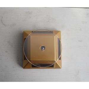 Solar turntable display in Gold