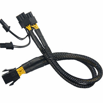 Buy Customized Electrical Wiring Harness 1 To 3 IDE Molex Power Supply Cable at wholesale prices