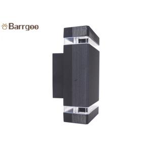 Up Down Modern Led Outdoor Wall Lights 2X3W 6W IP65 Waterproof Cuboid 3 Years