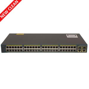 Durable 10G Ethernet Network Switch Cisco Catalyst 2960 Plus WS-C2960+48TC-S NIB