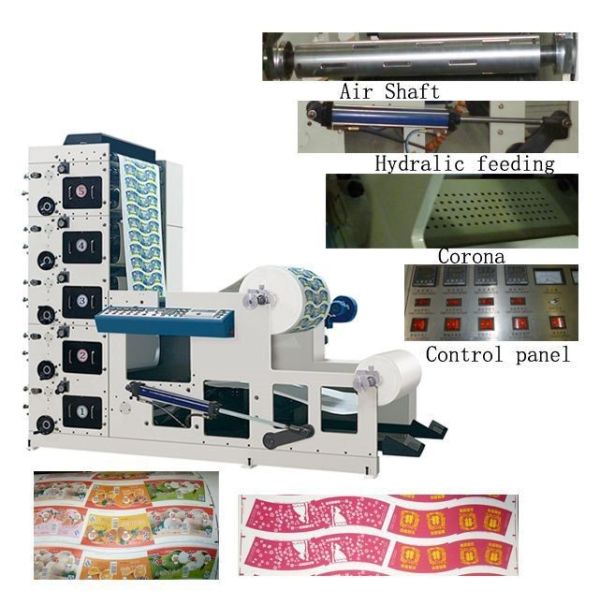 RY-600/850 Paper Cup Label Flexo Printing Machine