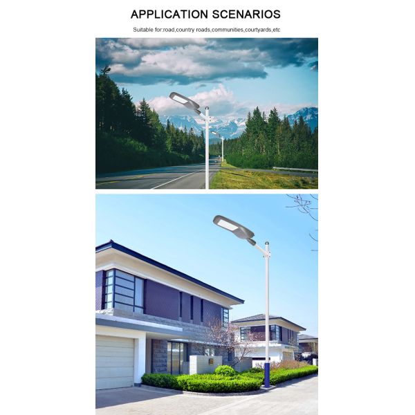 ROHS 3000K Aluminum Solar Flood Lights For Country Road 150-180W