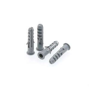 China Load Capacity Plastic Expansion Anchor Screw Weather Resistant With Inner Nail Concrete Wall Plugs on sale