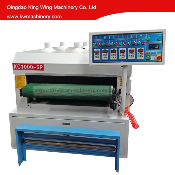 Buy Surface carbonized wood board wire brush drawing machine at wholesale prices