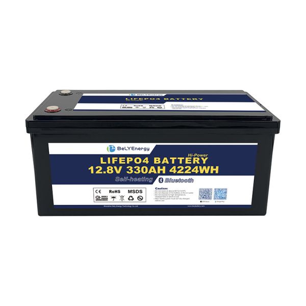 Buy 12.8V Nominal Voltage 330Ah Lithium Bluetooth Battery With Over Voltage Protection 14.6V at wholesale prices