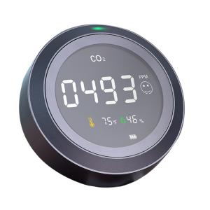 5000ppm Co2 PPM Meter , PTH-5 Carbon Dioxide Detector