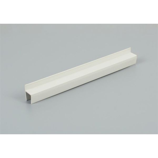 Flexible PVC Plastic Extrusion ABS PP Profiles Customized Channel