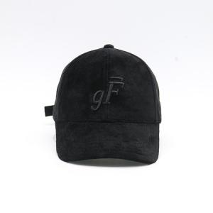 Nylon Eyelets 3D Embroidered Baseball Caps With Adjustable Strap Closure