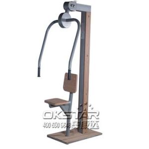 wood fitness equipment push chair for old people