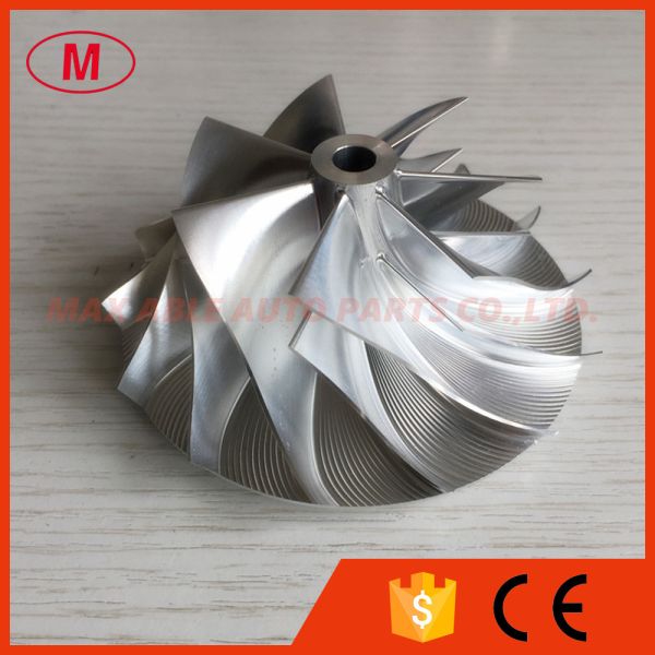 HX40 60.03/85.98mm 7+7 blades high performance Turbocharger aluminum 2618/milling/billet compressor wheel