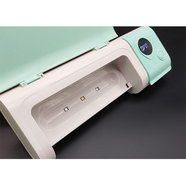 Buy Cyan 150ma 1800mAh 225g UV Light Sterilizer Toothbrush Holder at wholesale prices