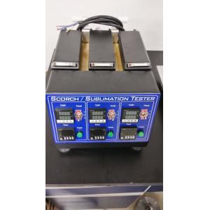 Max 250 Centigrade Textile Testing Equipment , Scorch Sublimation Color Fastness