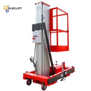 500kg Aluminum Lift Platform 4m-16m Height Manual / Remote Control Indoor /