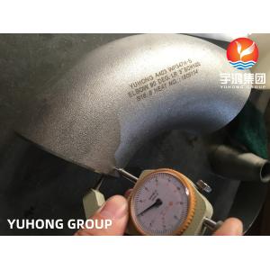 ASTM A403 WP347H 90 Degree Elbow Stainless Steel Buttweld Fitting ASME B16.9