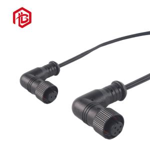 Automotive Moulding Type M12 Waterproof Right Angle Connector
