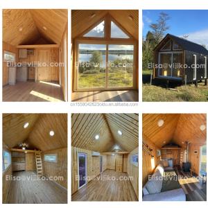 Sandwich Panel Portable Outdoor Modular Triangle Prefabricated Folding Container