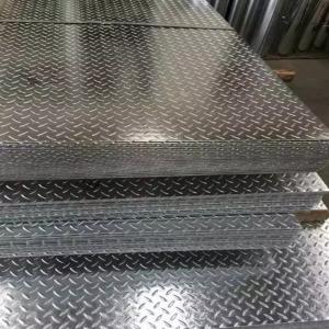 China Coated 409L 420J2 436 405 301LN Stainless Steel Checkered Plate Hot Dip Galvanized on sale