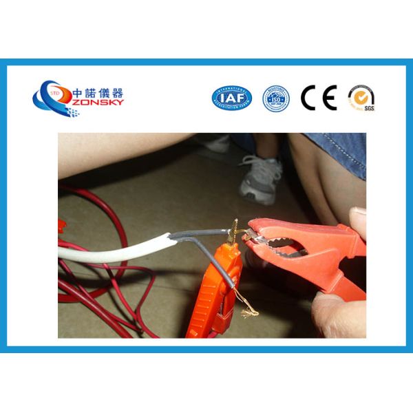 Plug Cord Voltage Drop Test Equipment High Efficiency For Long Term Full Load Operation