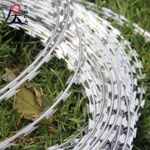 Quality Modern Security Fencing Stainless Steel Barbed Wire Age Resistance for sale