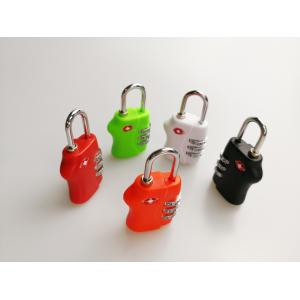 Quality Logo Printed TSA Travel Locks / 3 Digit Combination Lock Free Sample for sale