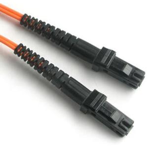 yellow cable MTRJ Singlemode OFNR Corning Fiber Optic Patch Cord Insertion Loss