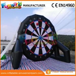 China 0.55 mm PVC Tarpaulin Inflatable Sports Games Football Dart / Soccer Dartboard on sale